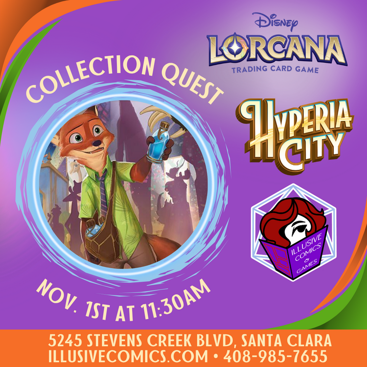 LORCANA HYPERIA CITY COLLECTION QUEST 11/1 @ 11;30AM