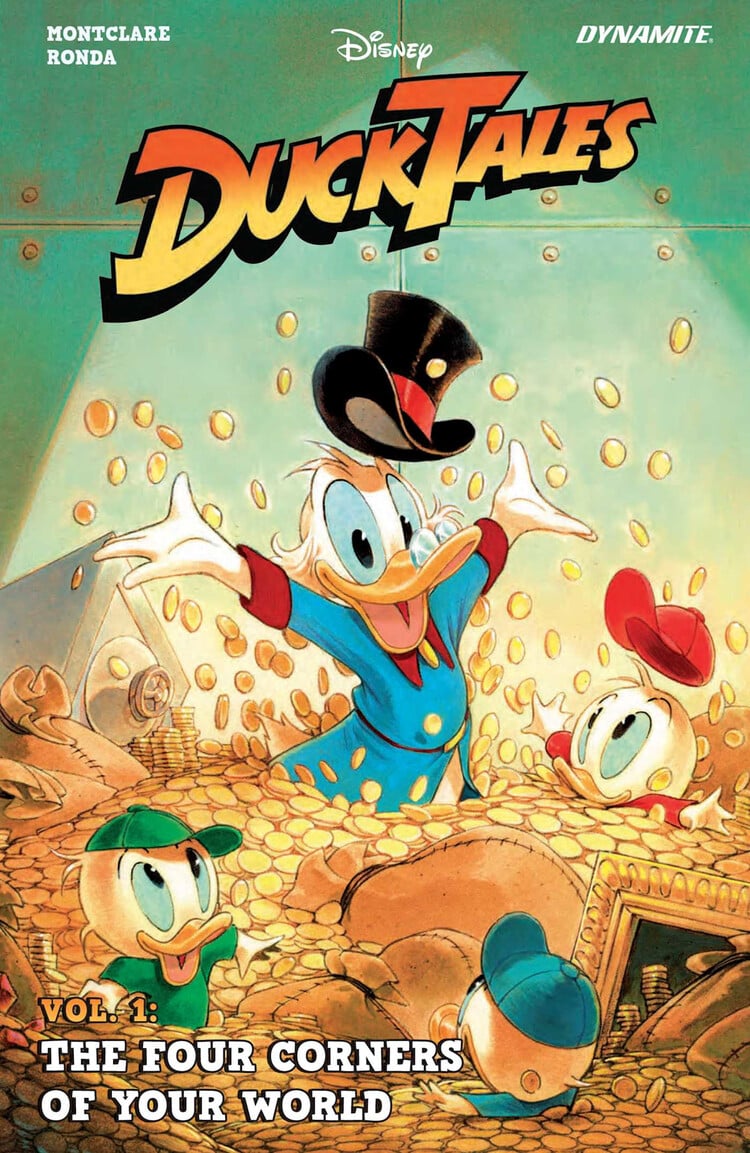 DYNAMITE DUCKTALES VOL 01 HC THE FOUR CORNERS OF YOUR WORLD