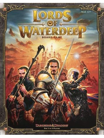 D&D LORDS OF WATERDEEP BOARD GAME