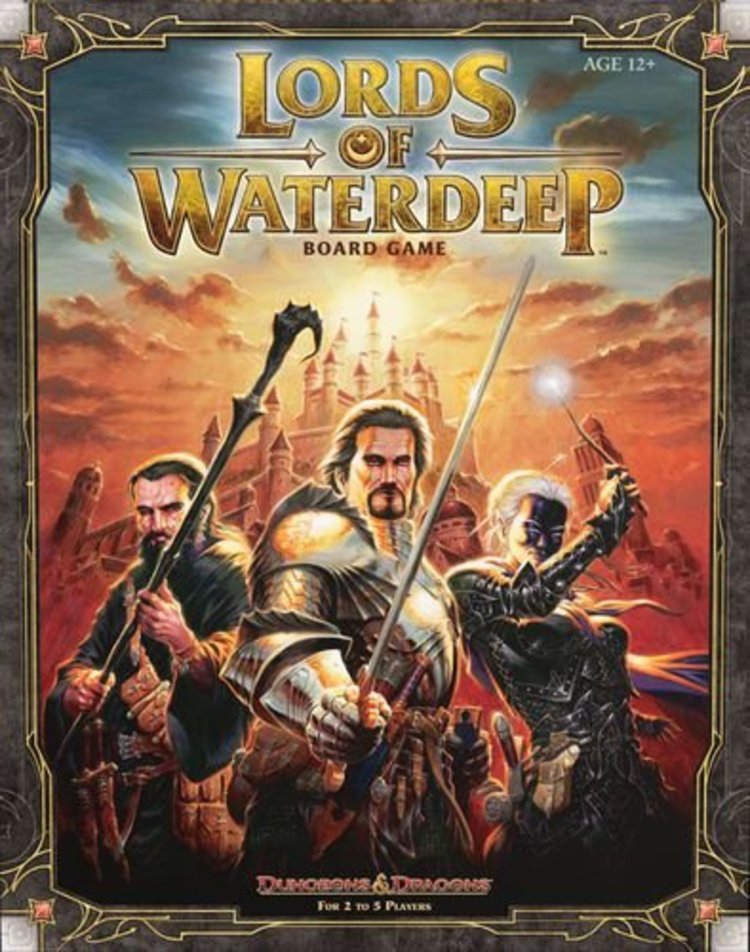 D&D LORDS OF WATERDEEP BOARD GAME