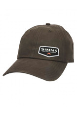 Simms Oil Cloth Cap - Coffee