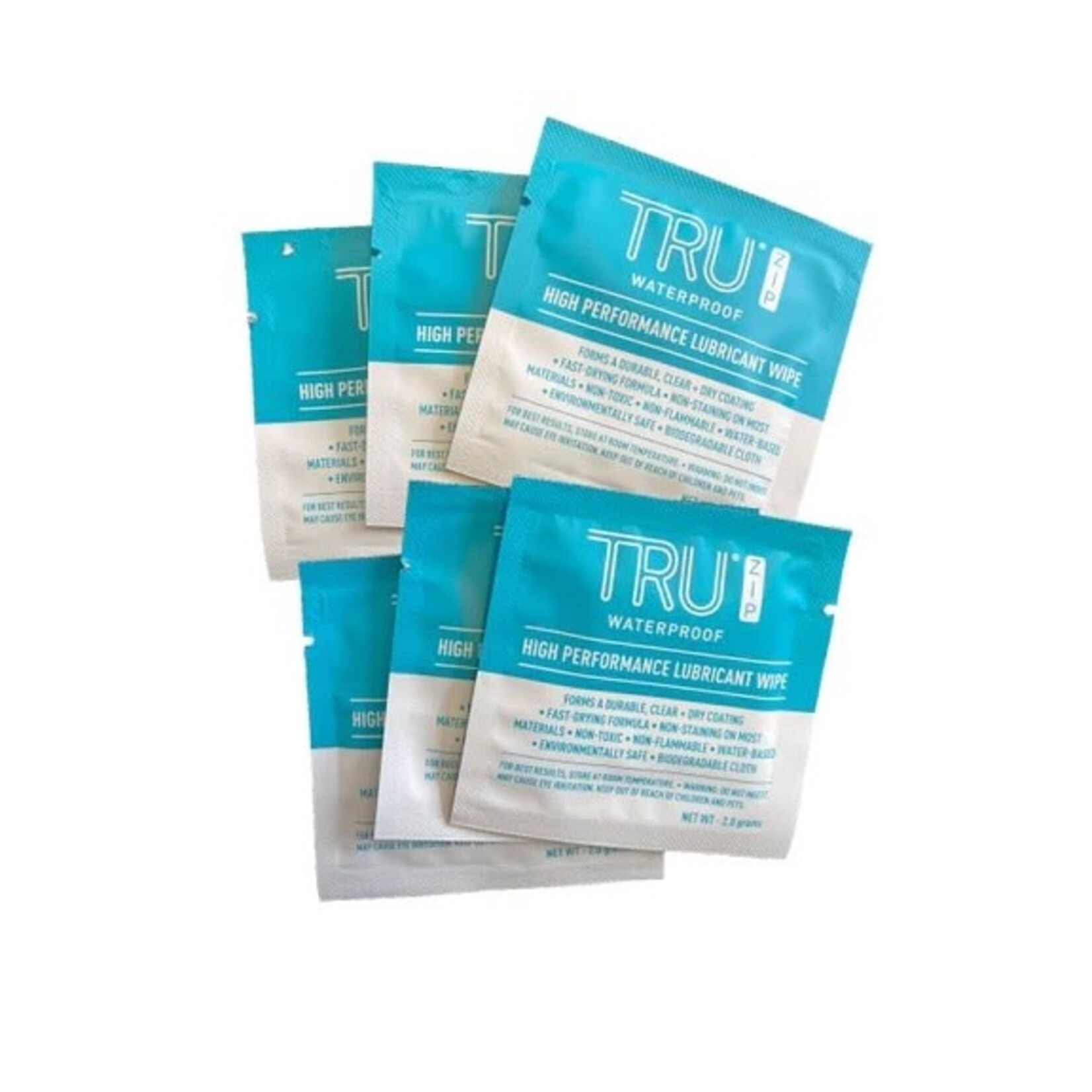 TruZip TruZip Lubricant Wipes - 6 Pack