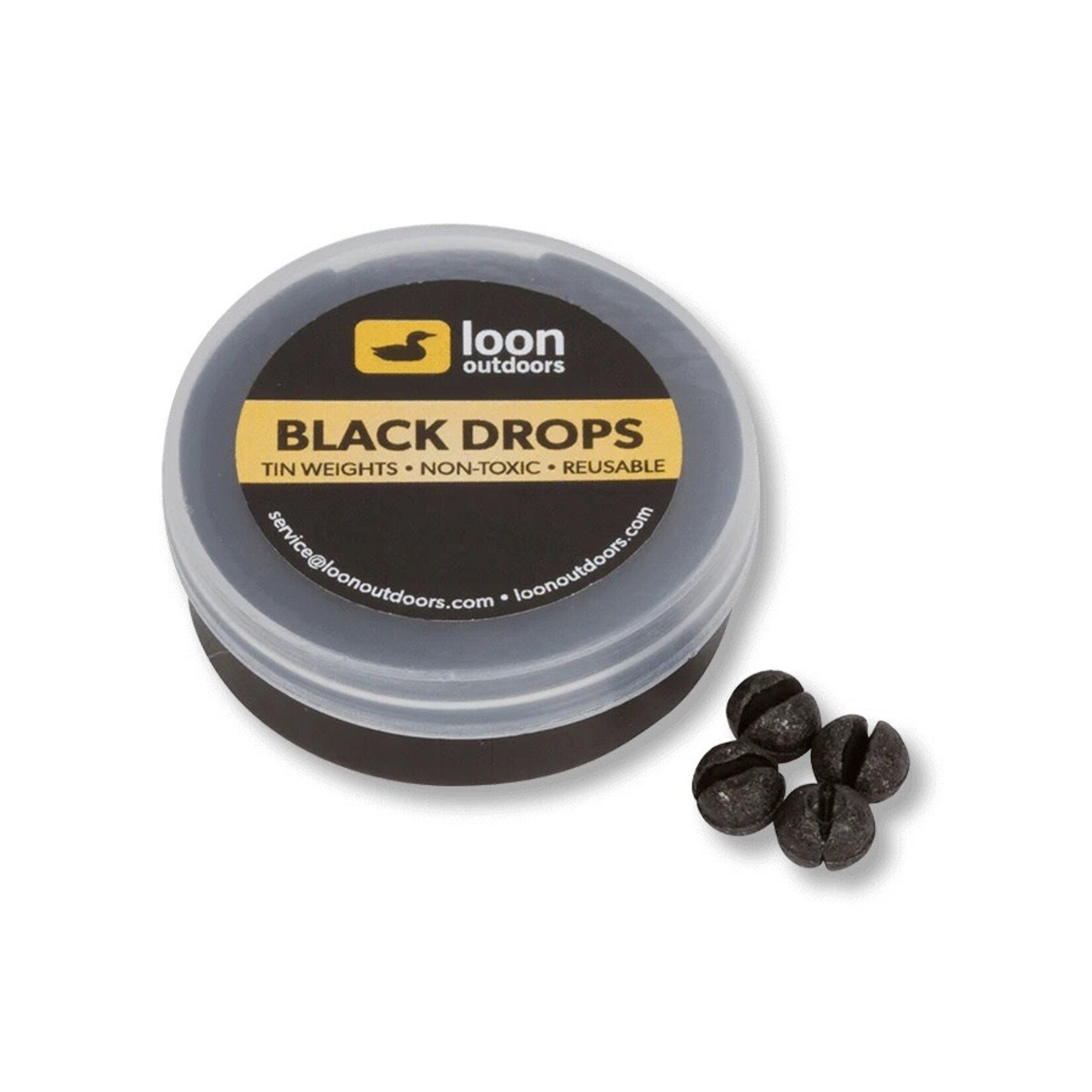 Loon Black Drops Refill Tub