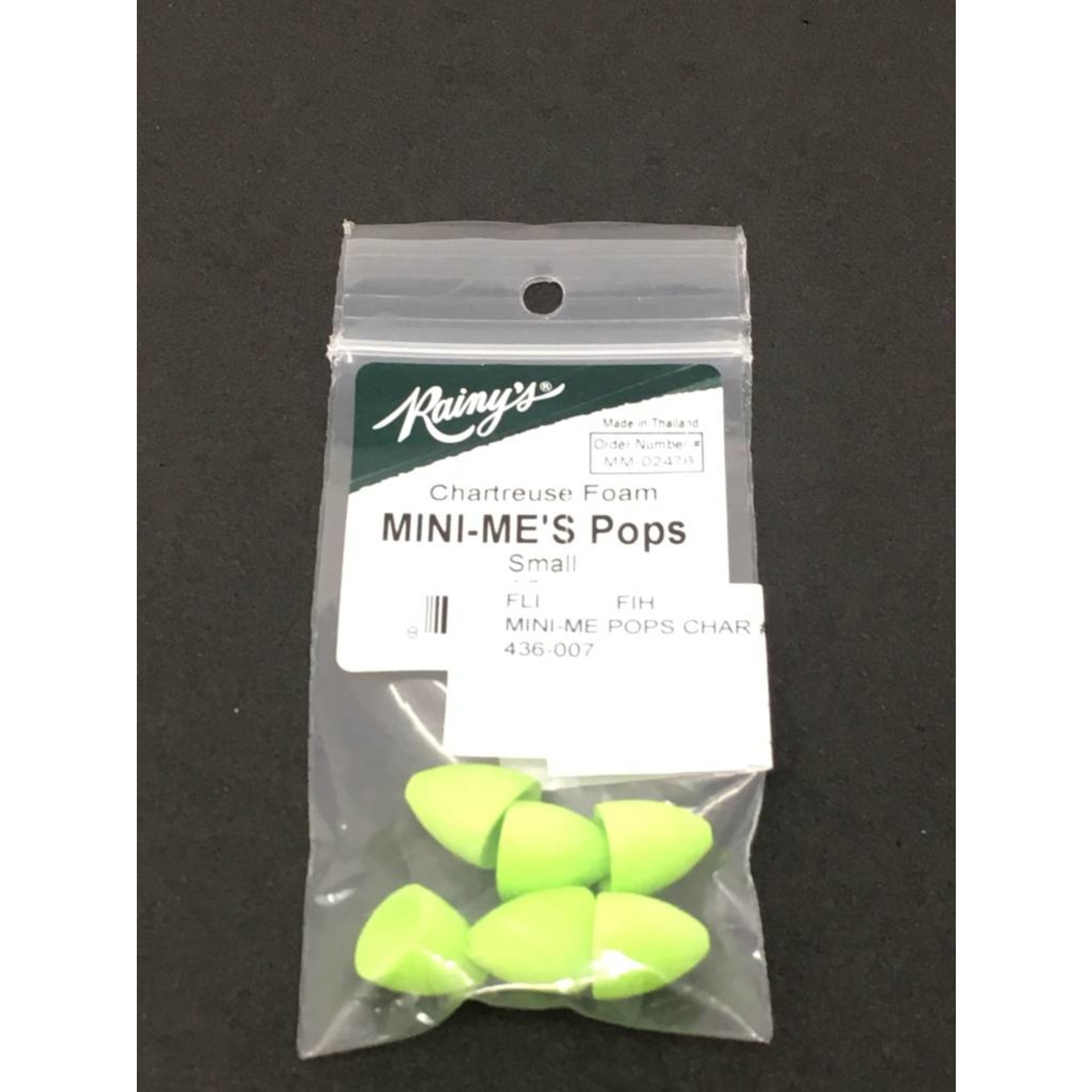 Rainy's Mini-Me's Pops Chartreuse #1 Hook