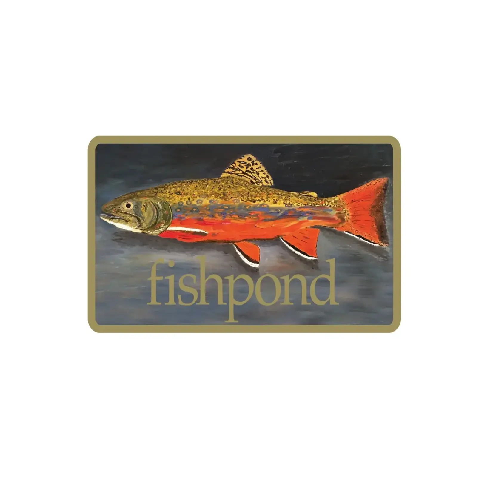 Fishpond Brookie