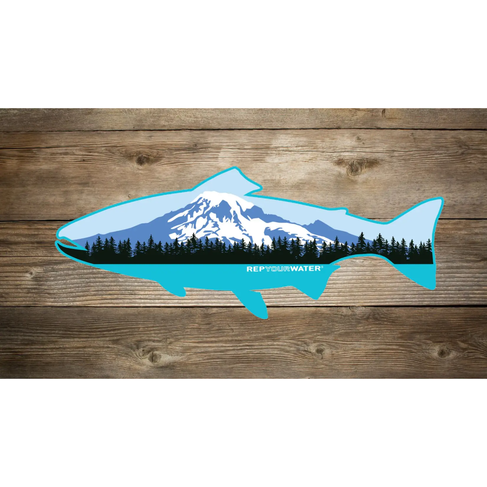 Rep Your Water Mount Rainier Sticker