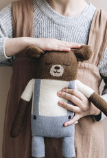 Main Sauvage Large Teddy knit toy