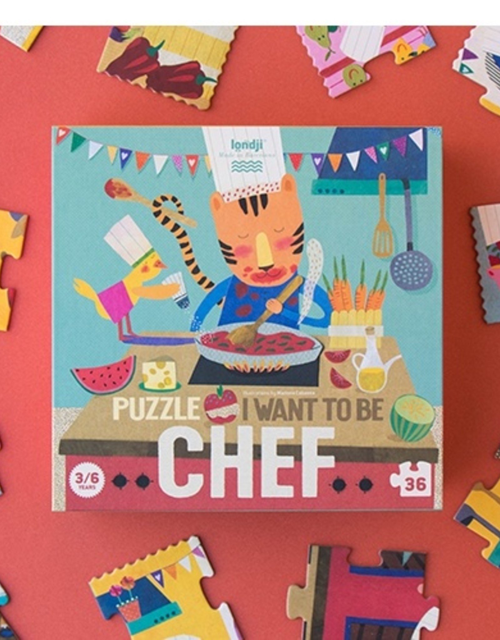 Londji I want to be... Chef Puzzle