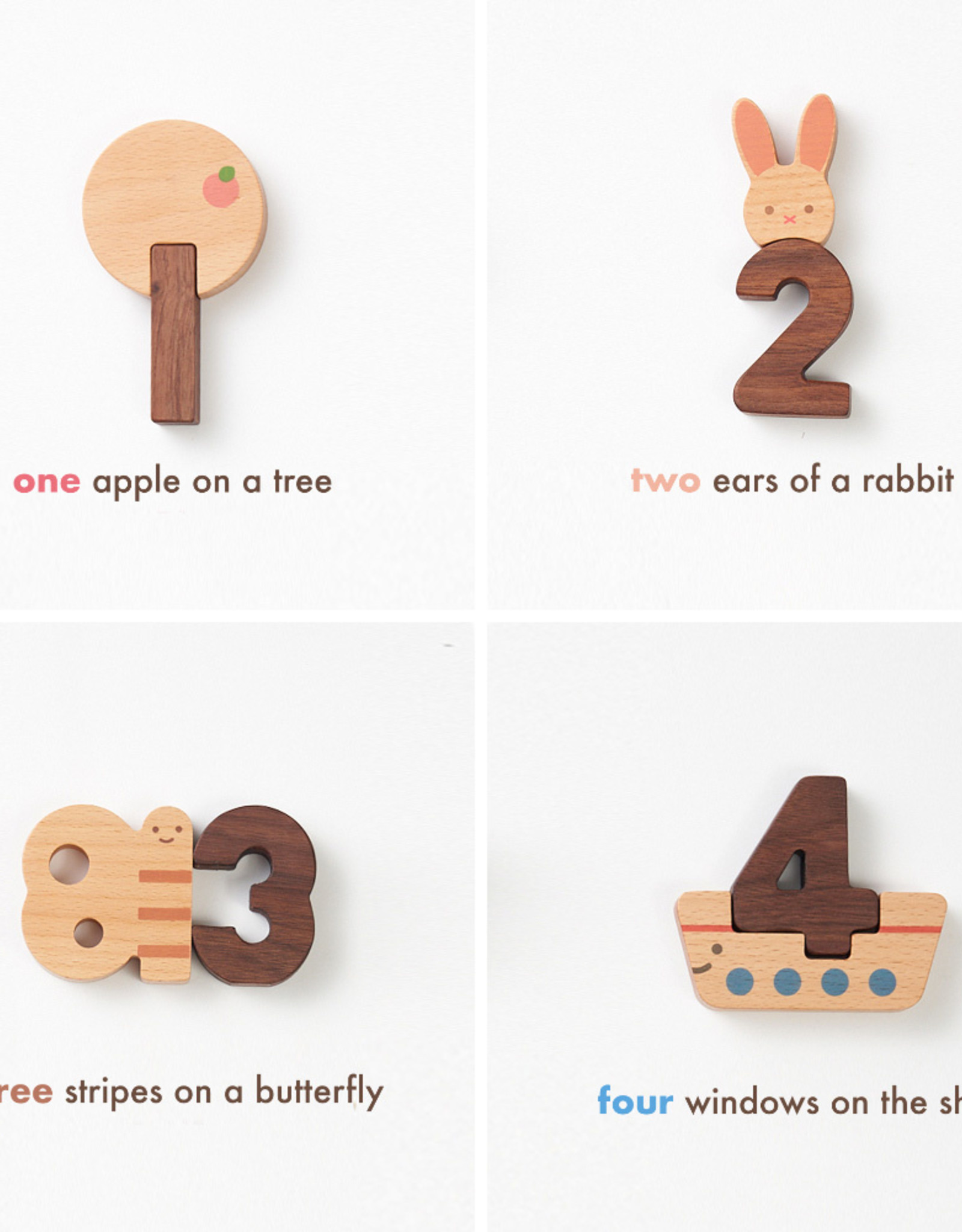 Oioiooi Numbers Play Block Set