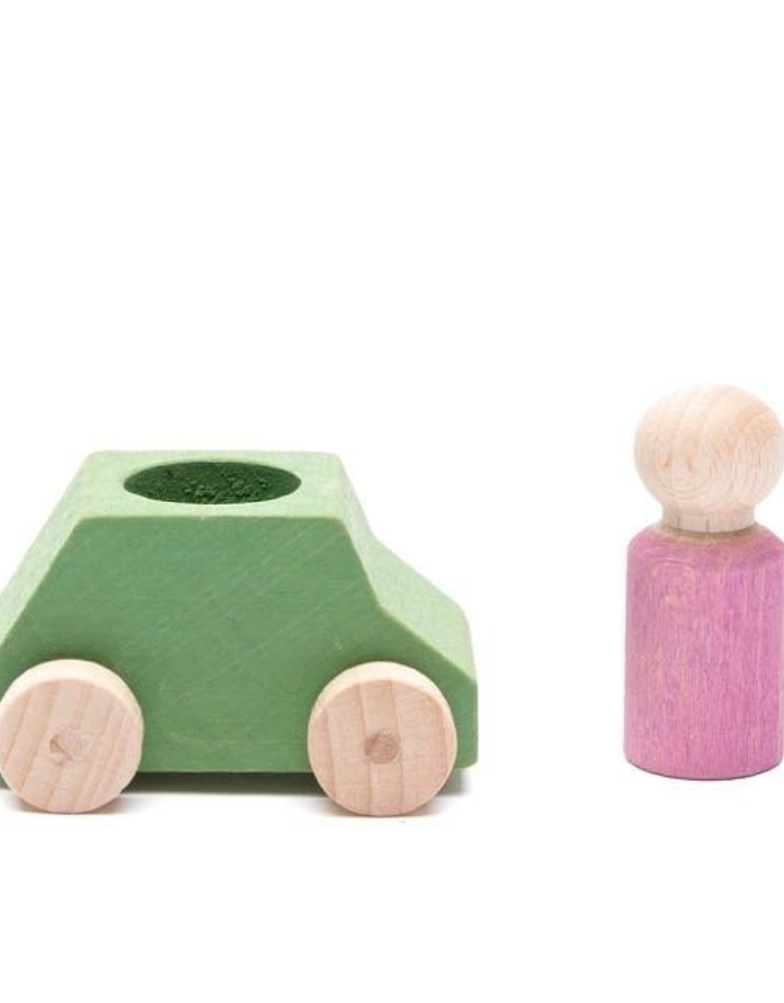 Lubulona  Mint Wooden Toy Car