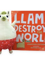 MerryMakers Llama Destroys the World - Book and Doll