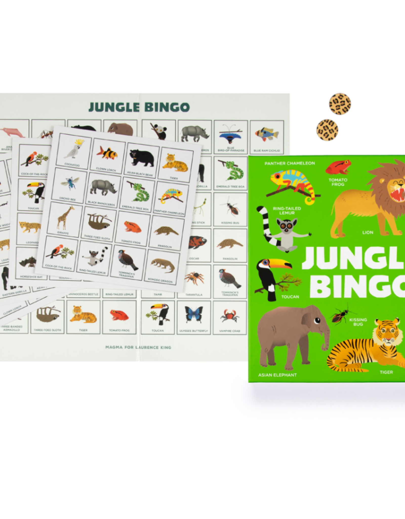 laurence king Jungle Bingo
