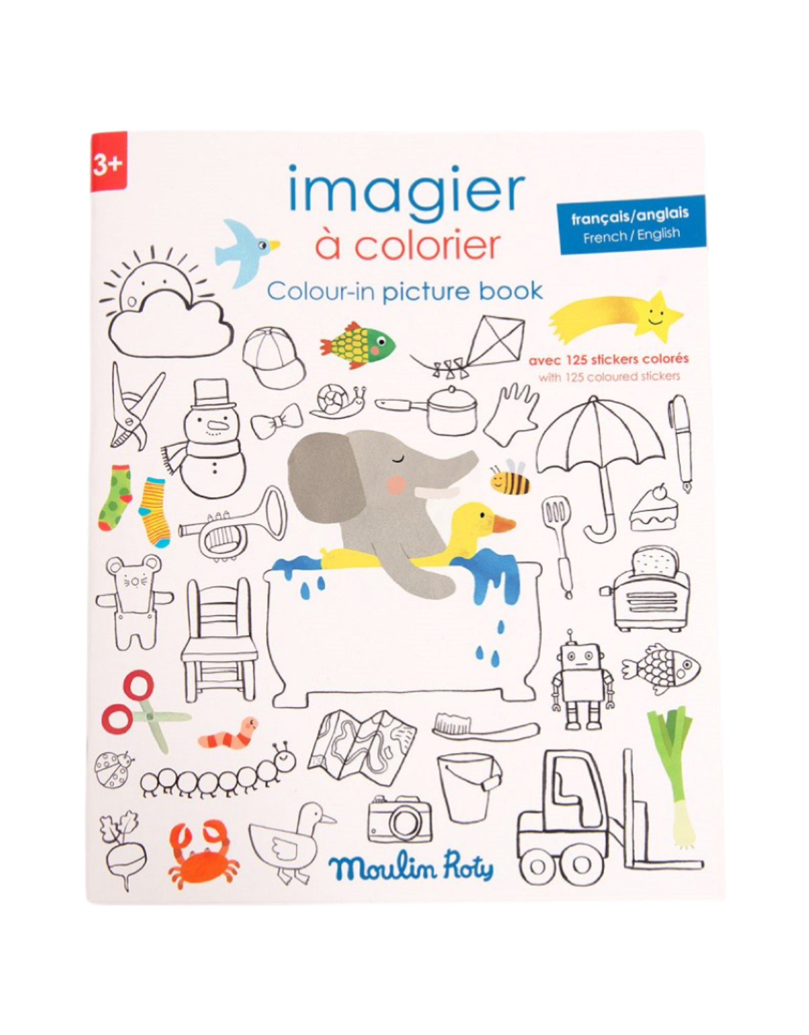Moulin Roty Imagier A Colorier 125 Autocollants Les Petits Voyous Moulin Roty Imagier A Colorier 125 Autocollants Les Petits Voyous