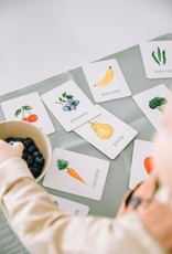 Petit apprenti Ensemble d'aimants d'apprentissage - Les fruits et légumes