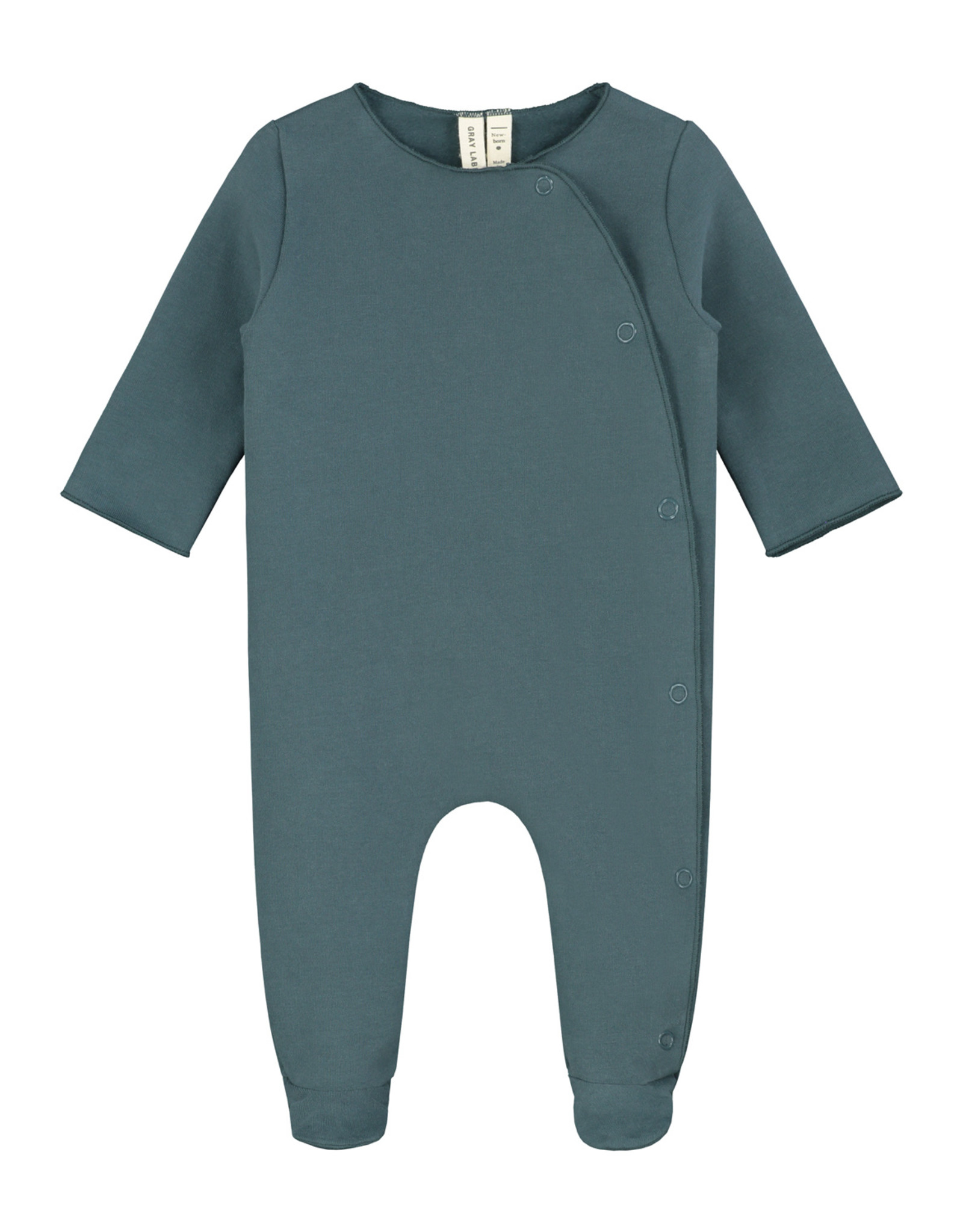 Gray Label Newborn Suit with snaps
