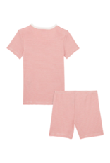 Petit Bateau Pink Pinstriped Pyjamas