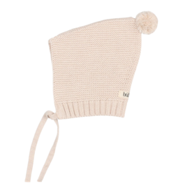 Buho Newborn Knit Pom Pom Hat