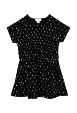 Miles the label Droplets Print on Dress