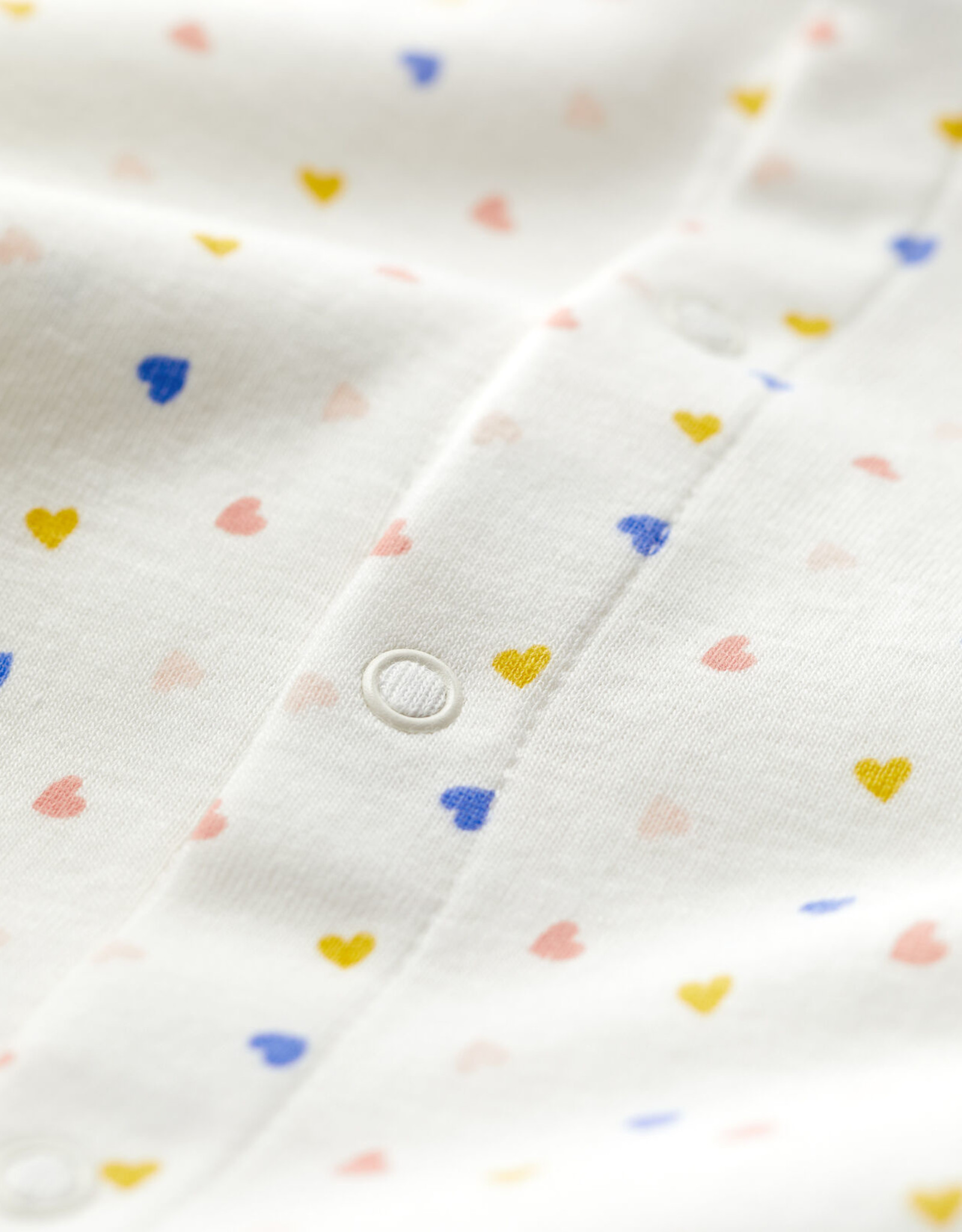 Petit Bateau Heart print pajamas