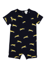 Miles The Label Wild Cats Print on Playsuit
