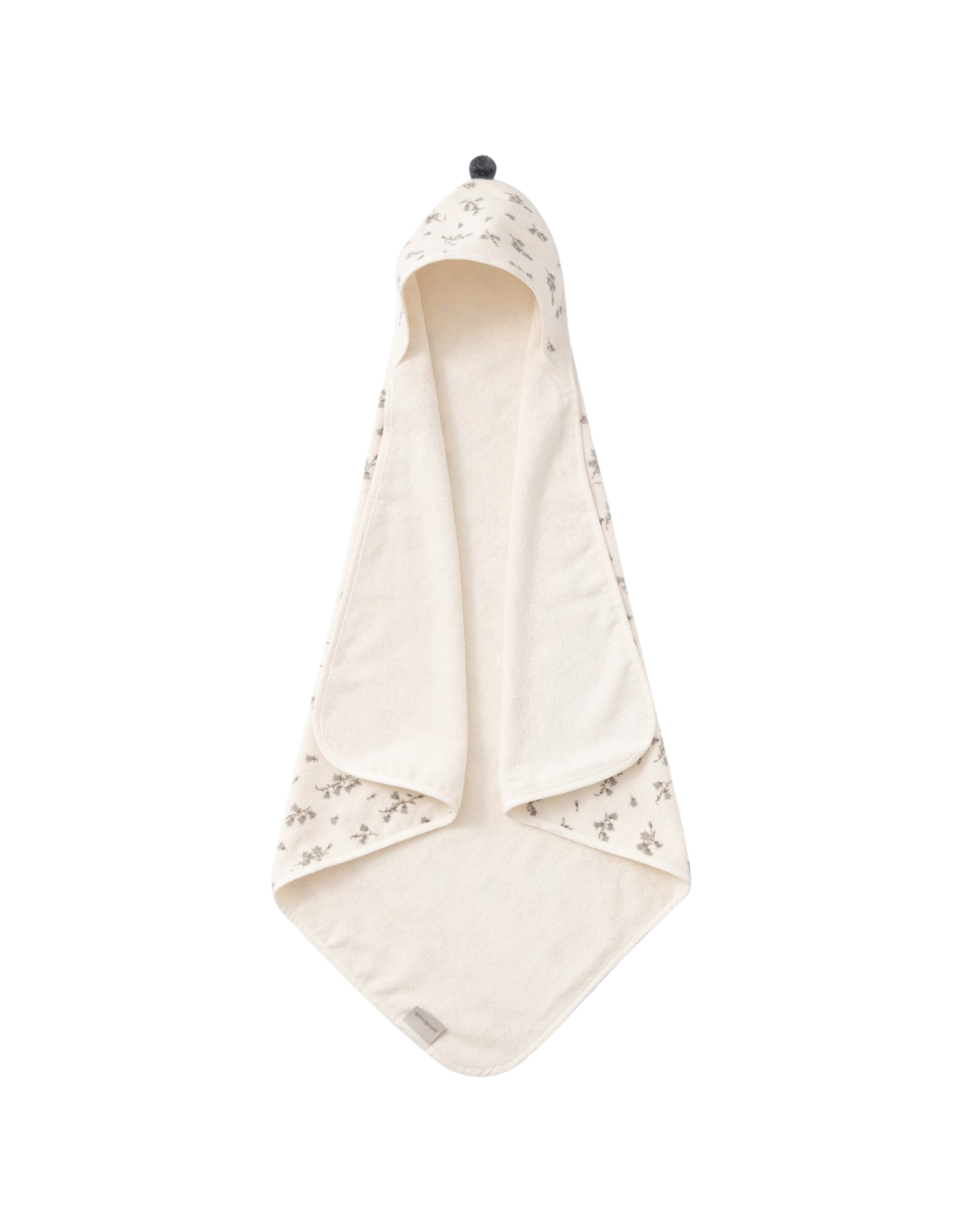 Garbo and friends Baby Bluebell Hooded Towel