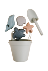 Saylor Mae Silicone Beach Bucket Toy Sets -Salty Sage