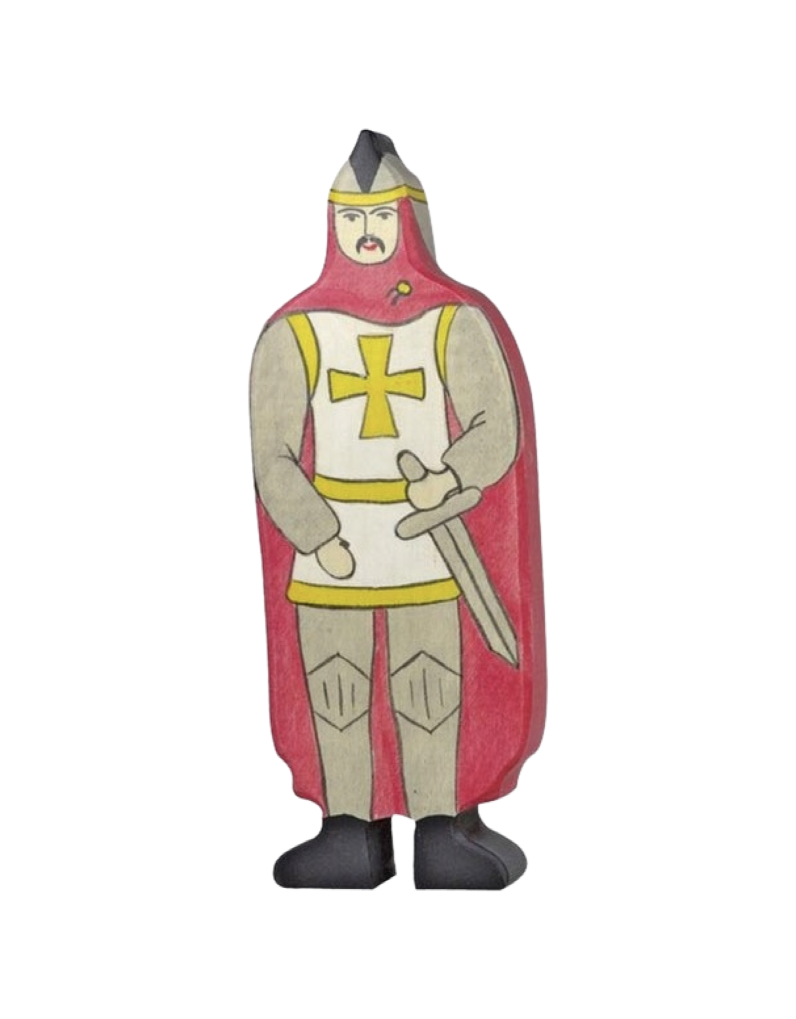 Holztiger Holztiger Knight with Red Cloak