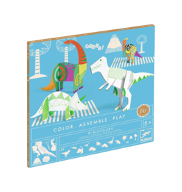 Djeco Color Assemble Play Dinosaurs