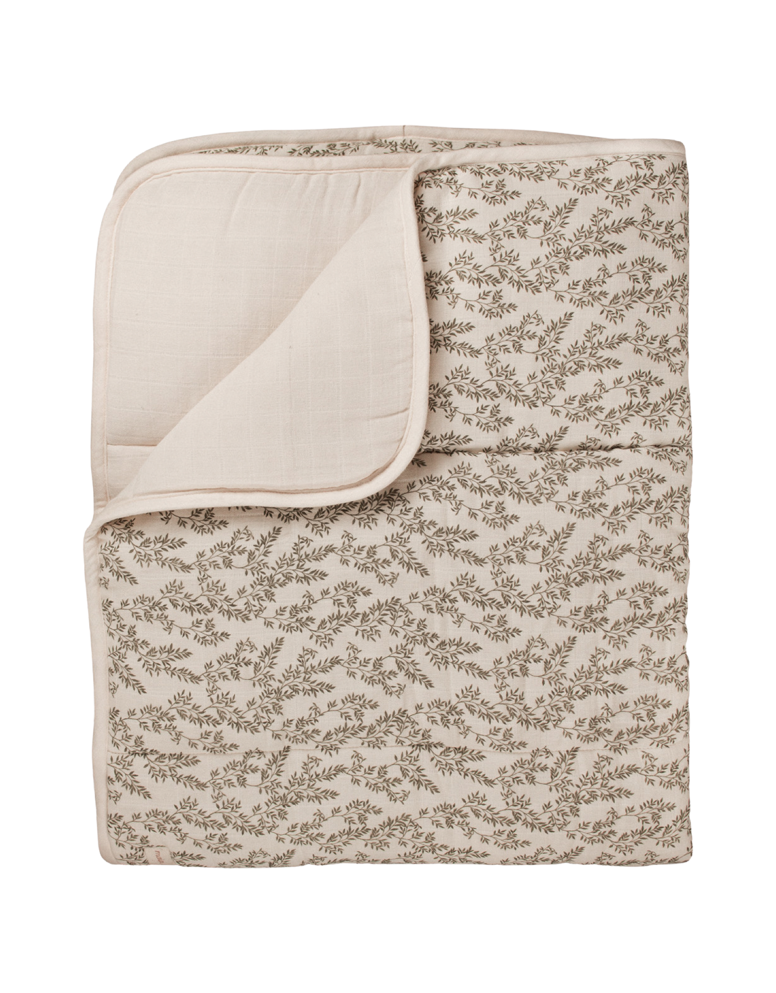 Main Sauvage Bay leaves Quilted blanket