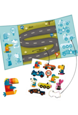 Djeco Removable stickers Cars