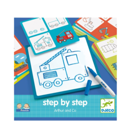 Djeco Step by Step Arthur And Co Learn To Draw