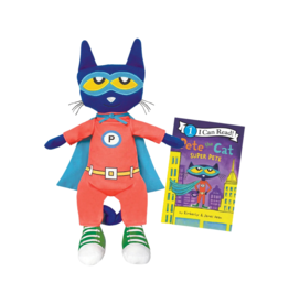 MerryMakers Pete the Cat: Super Pete Doll & Book