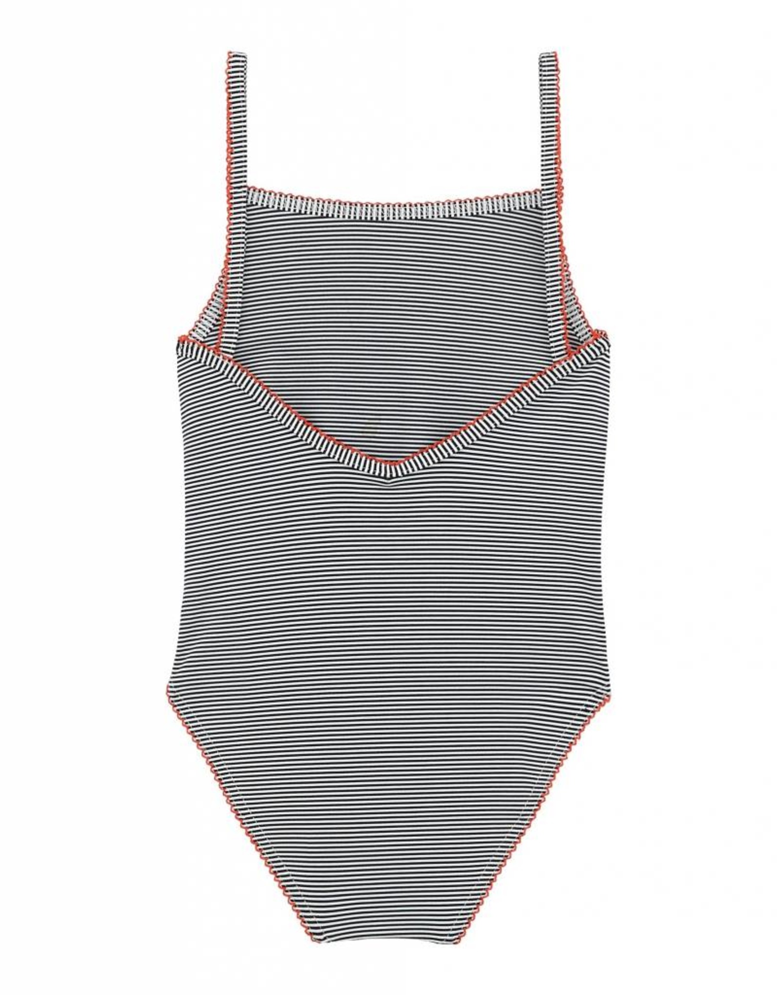 Petit Bateau Girls Striped Swimsuit