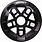 Merritt Merritt Pentaguard Brandon Begin Signature Black 25T Guard Sprocket