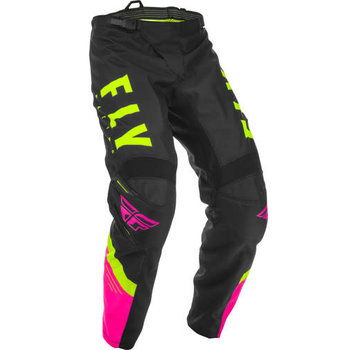 Fly Racing 2020 Fly Racing F-16 Youth Pink/Black/Hi-Vis Pants 24