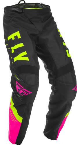 Fly Racing 2020 Fly Racing F-16 Youth Pink/Black/Hi-Vis Pants