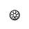 Mission Mission Nexus 25T Black Sprocket