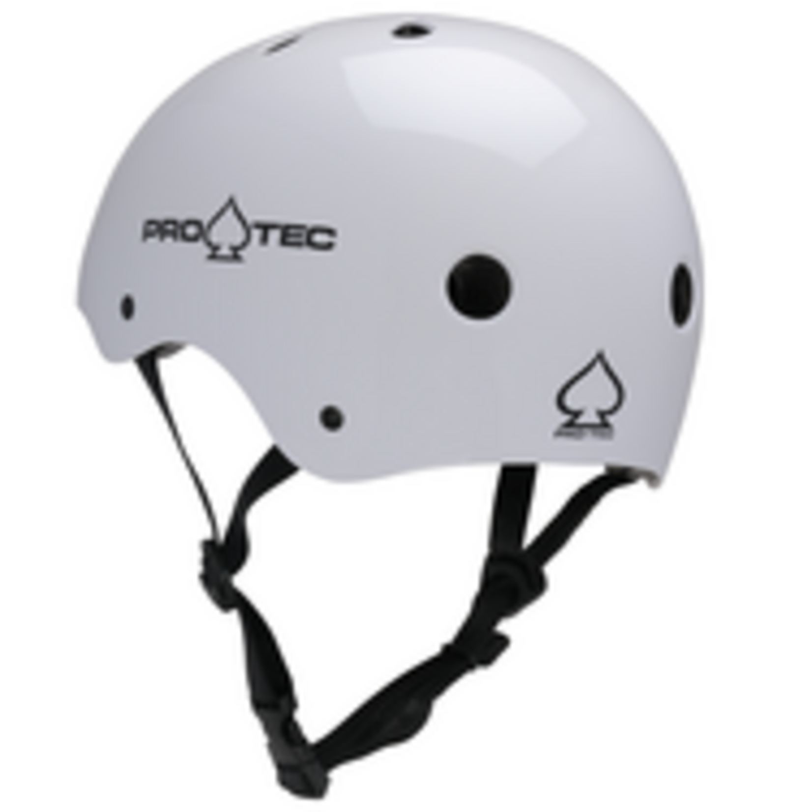 Pro-Tec Pro-tec Classic (Certified) Gloss White Helmet