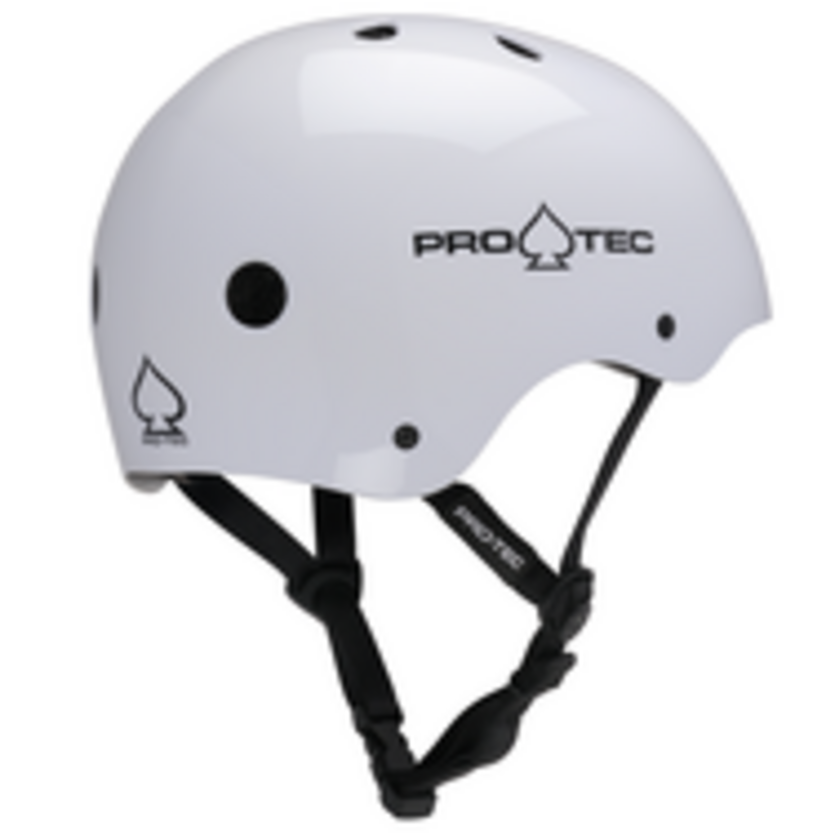Pro-Tec Pro-tec Classic (Certified) Gloss White Helmet