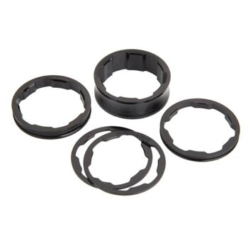 Box Components Box Two 1" Black Stem Spacers Kit