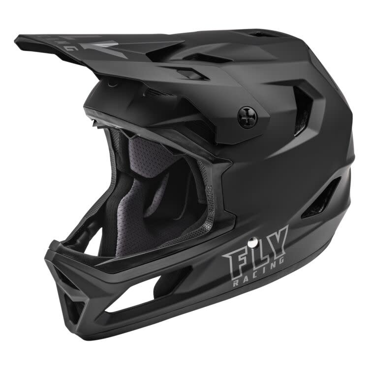 Fly Racing 2022 Fly Racing Rayce Matte Black Helmet