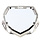 Box Components Box Two Chrome Mini Number Plate