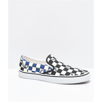 Vans Vans Slip-On Big Check Black/Navy Shoes