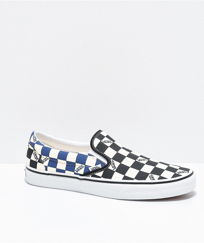 Black check vans slip clearance on