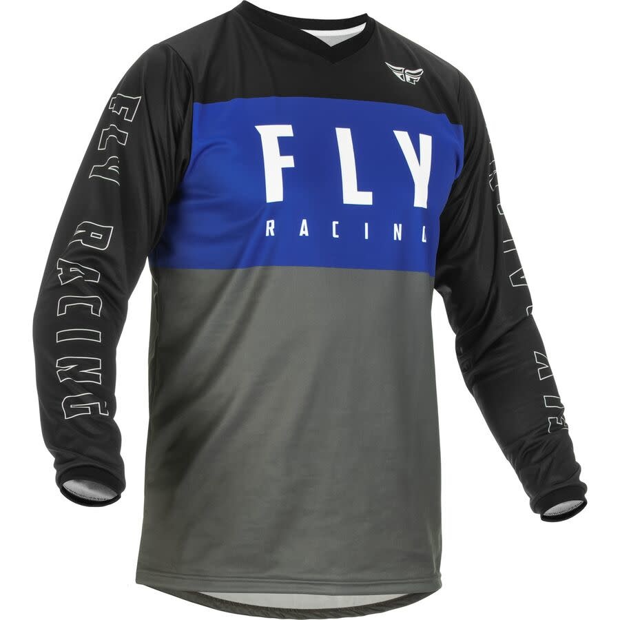Fly Racing 2022 Fly Racing F-16 Blue/Grey/Black Jersey