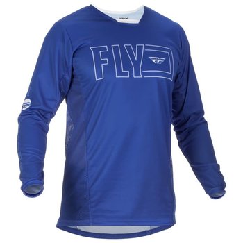 Fly Racing 2022 Fly Racing Kinetic Fuel Adult Blue/White Jersey
