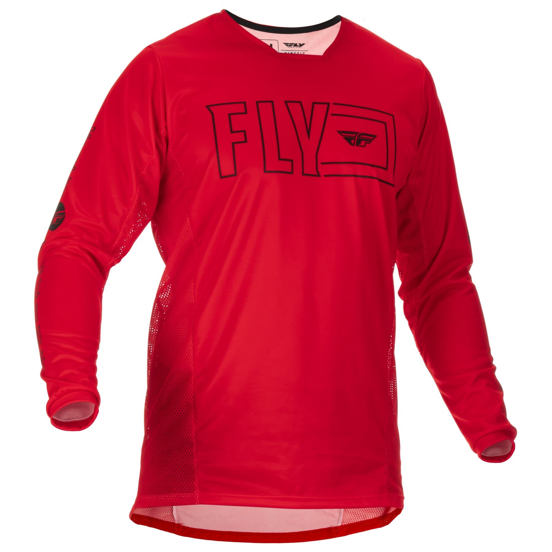 Fly Racing 2022 Fly Racing Kinetic Fuel Adult Red/Black Jersey