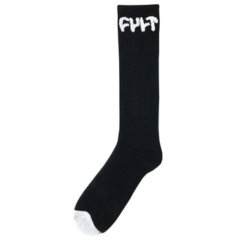 Cult Cult Logo Long Black Socks