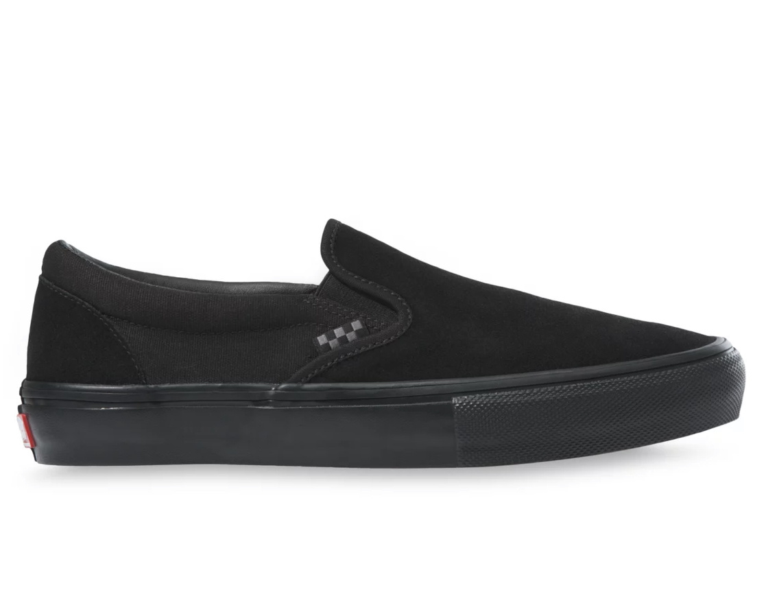 Vans Slip-On Black/White Checkerboard Shoes - Gordy's Bicycles