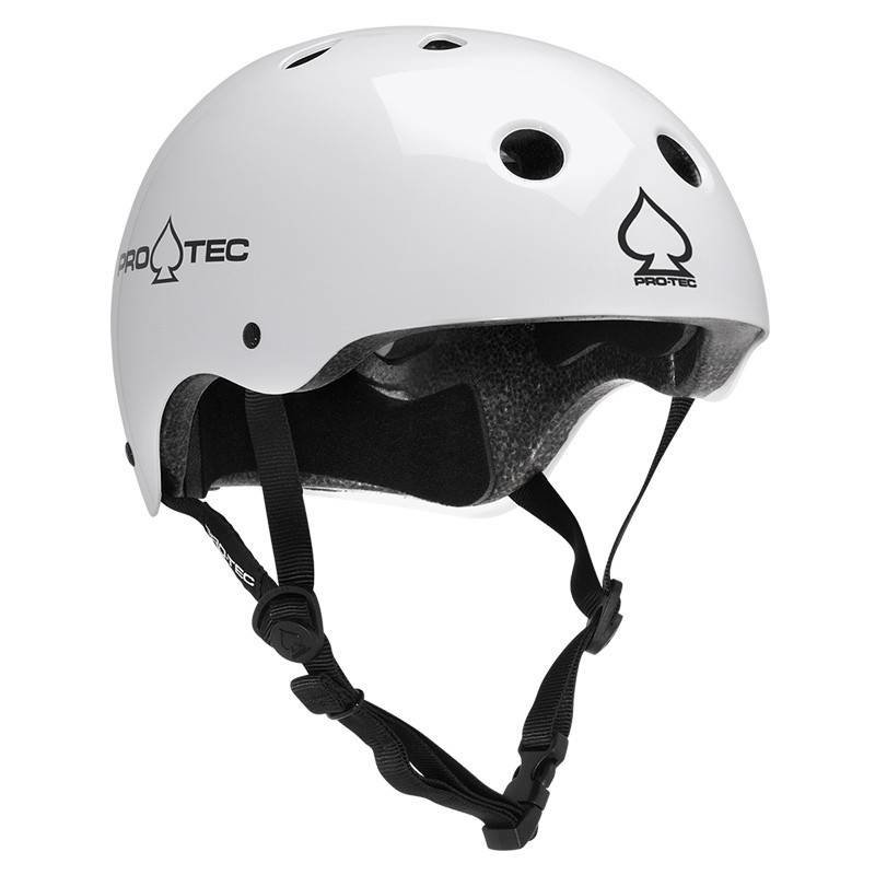 Pro-Tec Pro-tec Classic (Certified) Gloss White Helmet